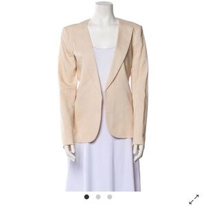 Theory Women's Cream Blazer Size 4